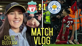 Wout Faes Scores 2 Ridiculous Own Goals In Liverpool Win! | Liverpool 2 1 Leicester |Matchday Vlog