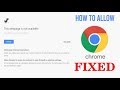 How to allow Chrome to access the network in your firewall or antivirus settings