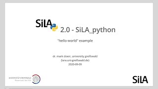 2- SiLA2 python "hello world" tutorial