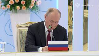 Владимир Путин подробно информировал коллег на Саммите #ОДКБ в Астане о текущей ситуации в зоне #СВО