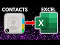 How to Export Phone Contacts to Microsoft Excel [UPDATED 2024]