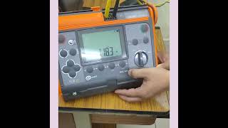 Fault Loop Impedance Test (FLIT) of Electrical Circuit as per IS 732 #safety