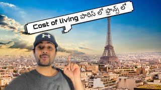 Cost of Living in France | ఫ్రాన్స్‌లో ఆంధ్రా కుర్రాడి జీవితం, జీవన వ్యయాలు| #Telugu #France | Paris