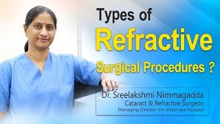 Hi9 | Types of Refractive Surgical Procedures? | Dr. Sreelakshmi Nimmagadda, Ophthalmologist