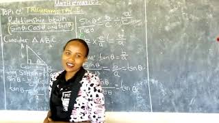 Trigonometry 1(form 2).step by step with #faith mugendi