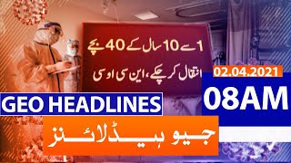 Geo Headlines 08 AM | 2nd April 2021