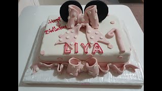 Minik kizimiz Liya`nin Minnie Mouse konseptli 1 yas günü partisinden görüntüler..Happy Birthday Liya