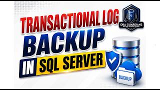 Transaction Log Backup in SQL Server | Full Practical Demo for DBAs |