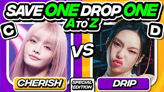 ⭐️🎶 KPOP QUIZ SAVE ONE SONG A TO Z SPECIAL EDITION #3 - FUN KPOP GAMES 2024