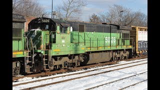 One Last Run for Montreal Maine and Atlantic's Old Power - 10 Engine Consist on Pan Am Railways!