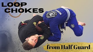 Attack them from Half Guard and STOP them passing with these Loop Chokes!!!!