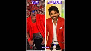 vijay vs allu arjun