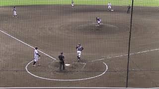 20180516　都市対抗広島県予選　MSH医療専門学校対広島鯉城クラブ　４回裏