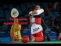 The Olympic champion Ahmad Abughaush - Taekwondo highlights