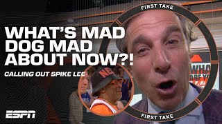 What's MAD DOG MAD ABOUT? 😤 'SPIKE LEE ARE YOU A KNICKS FAN OR NOT?' 👀 | First T