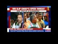 bjp chief dilip ghosh threatens jadavpur university students for supporting kanhaiya full video