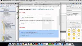 PecsXcode Xcode 5 Parse.com PFQueryTableViewController