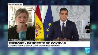 Covid-19 en Espagne : couvre-feu à l'étude dans certaines régions du pays