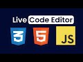Create Your Own Code Editor with HTML, CSS and JavaScript