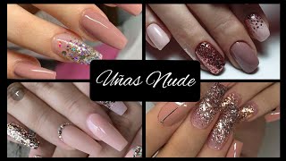 DISEÑOS DE UÑAS NUDE 2022 BONITOS Y ELEGANTES 😍#uñasdecoradas #diseñosdeuñas #nails #uñasnaturales