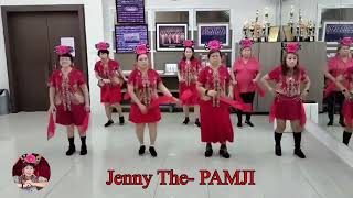 Yenny Line Dance CNY 2025 demo by Pamji Dancers Ketapang💃💃