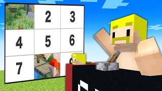 【マイクラ】パネルをめくってポイントゲット！