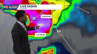 Severe Thunderstorms Surge In Central Florida - Wet Memorial Day Weekend Forecast Saturday May 2...