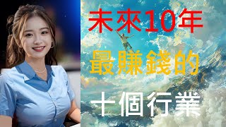 【精選資訊】未來10年最賺錢的10種行業(含職業) | 最有可能製造下一批億萬富豪的行業 | 最後一種只有極少數人能參與 !