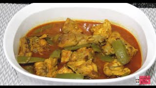 Chicken with chichinga Jhol(মুরগি চিচিঙ্গার ঝোল)