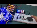 latching touch sensitive alarm circuit on breadboard 555 timer project 2