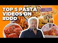 Top 5 #DDD Pasta Videos of ALL Time with Guy Fieri | Diners, Drive-Ins and Dives | Food Network