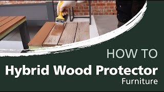 How to protect your outdoor furniture with the Hybrid Wood Protector | Rubio Monocoat