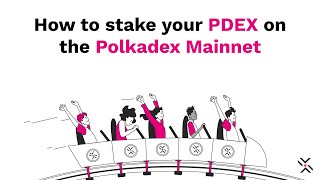 WALK-THROUGH: How to stake your PDEX on the Polkadex Mainnet