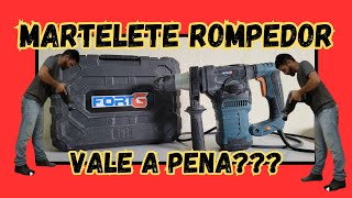 Testando o Martelete Rompedor FortG Pro. Vale a pena Comprar ???