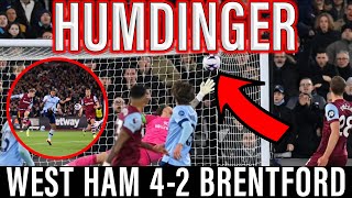 Hero Bowen scores HAT-TRICK | Emerson HUMDINGER | Moyes fires back | West Ham 4-2 Brentford