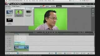 How to Overlay a Video Over a Video or an Image in Adobe Premiere Elements 13