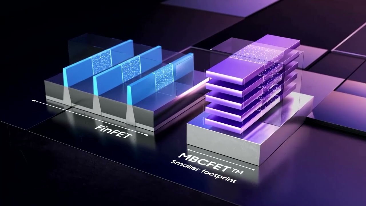 Samsung Beats TSMC To Mass Produce 3nm Chips - YouTube