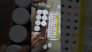 Unboxing Fevicryl Acrylic colours