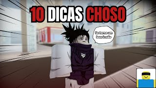 10 DICAS do CHOSO para VOCÊ se TORNAR o MELHOR IRMÃO no JUJUTSU SHENANIGANS | ROBLOX |