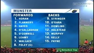 #ClassicMunster | Munster v Sale Sharks, January 2006