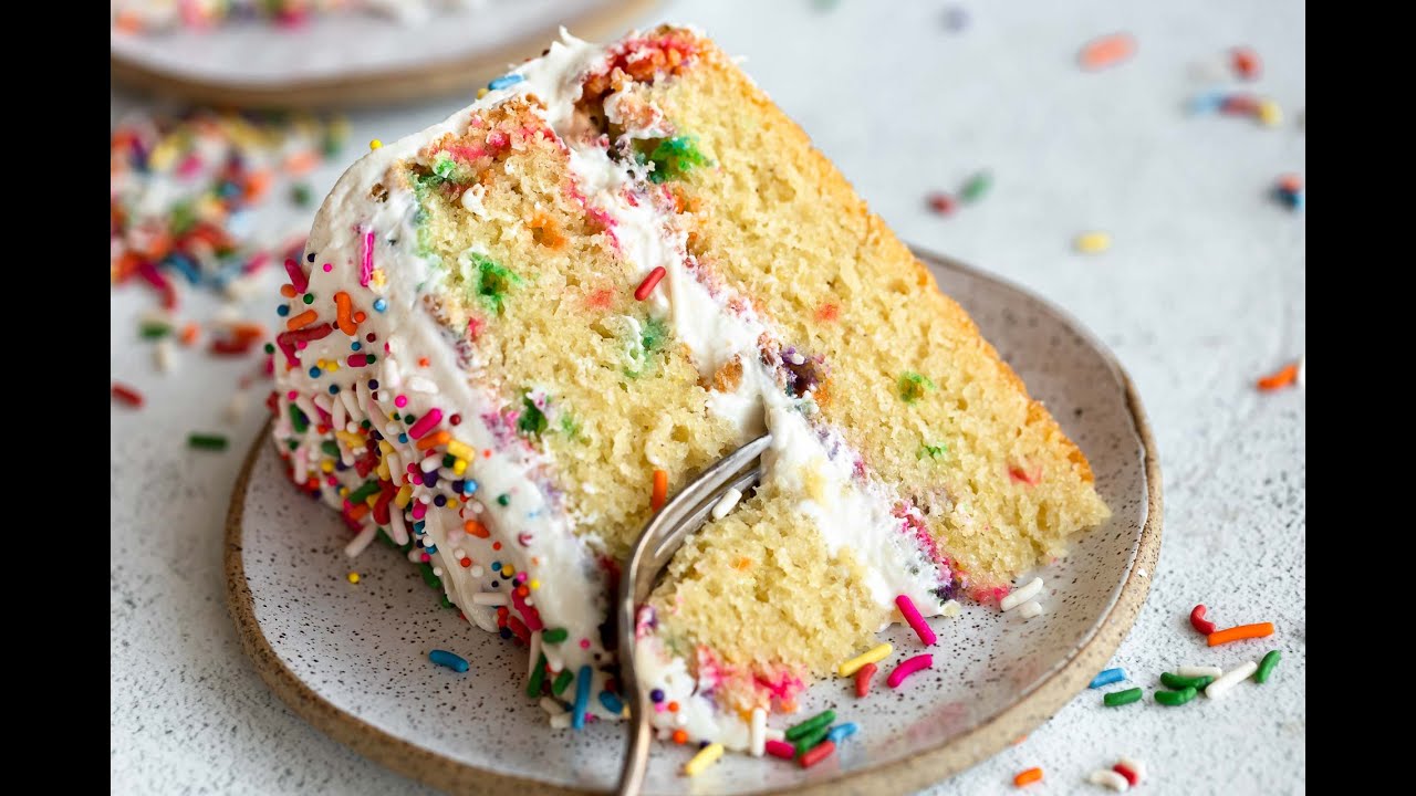 Gluten Free Funfetti Cake Youtube