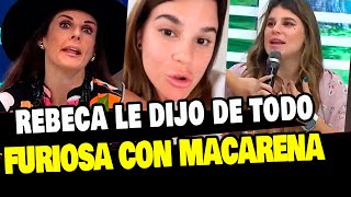 REBECA ESCRIBENS FURIOSA CON MACARENA VELEZ POR USAR COLLAR DE SAID PALAO