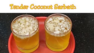 Madurai Special Elaneer Sarbath||Summer Special Drink||இளநீர் சர்பத்||JIJO Sisters Cooking