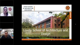 LPU Admissions Webinar on Career Prospects in Architecture & Design #admissions2022#LPU#lpu