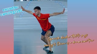 Chengdu Universiade: Spanish Wushu athlete says coming to China is a dream come true