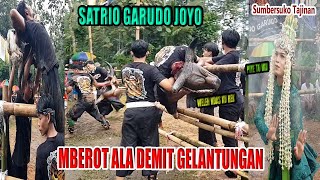 SATRIO GARUDO JOYO | MBEROT ALA DEMIT GELANTUNGAN | Bantengan Sumbersuko Tajinan Live