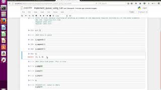 Implement Queue in Python Using List