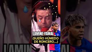 💥RONCERO SE DELATA CON LAMINE YAMAL. ¿SERÍA TITULAR EN EL REAL MADRID? #shorts #fcbarcelona #futbol