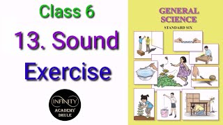 13 Sound |Maharashtra State board 6th Science Exercise chapter 13 class 6 Q Ans lesson 13 6th Sound