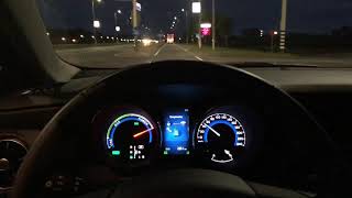 Toyota Auris 1.8 2018 hybrid acceleration 0-100 full throttle